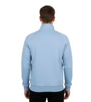 Sportliche Herren Sweat-Jacke mit French-Terry-Sweatmaterial Baumwoll-Jacke Pullover 0606020003 020 Hellblau