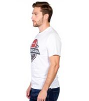 4er Pack U.S. SPORT AMERICA Herren T-Shirt Basic Baumwoll-Shirt Rundhals-Shirt Kurzarm Schwarz/Weiß