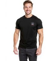 4er Pack U.S. SPORT AMERICA Herren T-Shirt Basic Baumwoll-Shirt Rundhals-Shirt Kurzarm Schwarz/Weiß