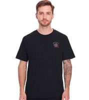 4er Pack U.S. SPORT AMERICA Herren T-Shirt Basic Baumwoll-Shirt Rundhals-Shirt Kurzarm Schwarz/Weiß