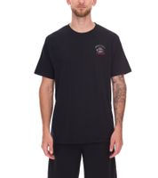 4er Pack U.S. SPORT AMERICA Herren T-Shirt Basic Baumwoll-Shirt Rundhals-Shirt Kurzarm Schwarz/Weiß