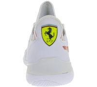 PUMA X Ferrari Sf Evo Cat Mace Unisex Sneaker mit Ferrari-Logo Motorsport-Schuhe 306228 04 Weiß/Schwarz