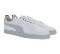 PUMA X Scuderia Ferrari Basket Ls Herren Sneaker mit EVA-Zwischensohle Echtleder Schuhe Motorsport 306214 02 Weiß