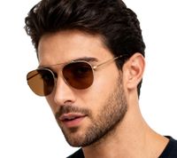 Lunettes de soleil Champion pour homme, style aviateur, idéales pour les vacances, catégorie de filtre 1 CU515101 marron/or ou catégorie de filtre 2 CU515202 gris