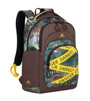 Rivacase Erebus Urban Backpack with 15.6" Laptop Compartment, Everyday Backpack, City Backpack, 30L, 5461 in Brown/Green, Blue, or Black