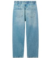 Stylish men's jogger-style jeans, baggy leg denim with drawstring, BR-12000, blue, available in various colors: Pacific Blue, 90s Blue, or Heaven Blue