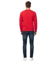 Felpa da uomo Hollister X NBA con loghi delle squadre NBA, maglia a maniche lunghe in cotone 322-221-1592 in nero o rosso