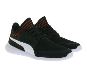 PUMA X Ferrari Sf Evo Cat Mace Unisex Sneaker mit Ferrari-Logo Motorsport-Schuhe 306228 03 Schwarz/Rot/Weiß