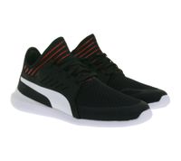 PUMA X Ferrari Sf Evo Cat Mace Unisex Sneaker mit Ferrari-Logo Motorsport-Schuhe 306228 03 Schwarz/Rot/Weiß