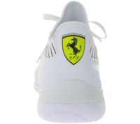 PUMA X Ferrari Sf Evo Cat Mace Unisex Sneaker mit Ferrari-Logo Motorsport-Schuhe 306228 02 Weiß/Schwarz