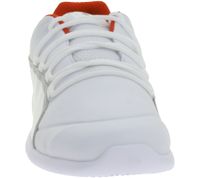 PUMA X Scuderia Ferrari Sf Evo Cat Herren Sneaker mit Ferrari-Logo Echtleder-Schuhe Motorsport 306009 03 Weiß