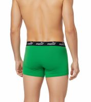 Confezione da 10 boxer PUMA Everyday Basic da uomo, in cotone, 701232894 004 Grigio/Verde
