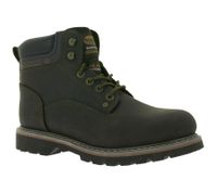 Botas Dockers para hombre con forro cálido, botas de invierno, zapatos de piel auténtica impermeables 23DA104-400320 Marrón
