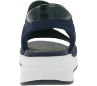 Sandales Tamaris pour femme, polyvalentes, avec semelle intérieure rembourrée, à brides, réf. 8-88724-44 805, bleu foncé