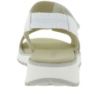 CAPRICE Women's Nappa Leather Sandals with CAP Memotion Technology Summer Shoes 9-28708-44 102 White