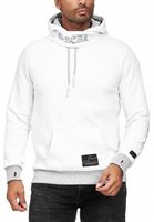 Sweat à capuche pour homme au style moderne et tendance, Hoodie Sweater 9325 Blanc
