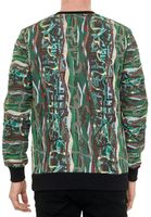 Cooles Sweatshirt für Herren im coolen New York-Style Pullover Sweater 19132 Grün