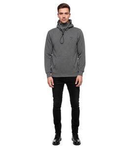 Sweat à capuche sportif pour homme, pull à capuche tendance, modèle 19140, anthracite