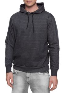 Bequemer Kapuzen-Pullover für Herren in Regular Fit-Passform Hoodie Sweater 19161 Anthrazit