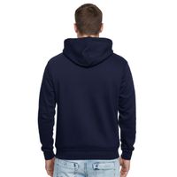 Bequemer Kapuzen-Pullover für Herren in Regular Fit-Passform Hoodie Sweater 19161 Blau