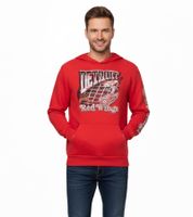 Felpa con cappuccio da uomo Hollister X NHL con stampa del logo della squadra, pullover in cotone 322-221-1606 Pittsburgh Penguins (Nero), Montreal Canadiens (Bianco), Toronto Maple Leafs (Blu) o Detroit Red Wings (Rosso)
