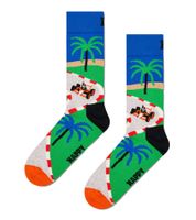 1 Pair of Happy Socks Racing Socks Men's Socks with All-Over Racing Print Cotton Socks Everyday Socks P002592 Multicolored