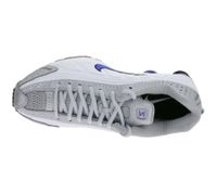 NIKE Shox R4 Low-Top Sneakers with Shox Technology Sports Shoes Running Shoes HQ1988-100 White/Silver