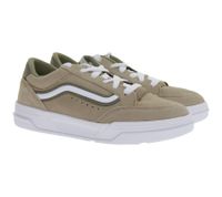 Chunky VANS Hylane Tri-Tone Women's Skate Sneakers in Suede, Lace-Up Shoes VN000D4PFC Brown/White