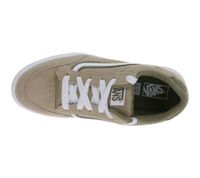 Chunky VANS Hylane Tri-Tone Women's Skate Sneakers in Suede, Lace-Up Shoes VN000D4PFC Brown/White