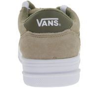 Chunky VANS Hylane Tri-Tone Women's Skate Sneakers in Suede, Lace-Up Shoes VN000D4PFC Brown/White