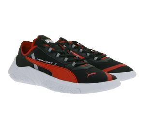 Modern PUMA X Scuderia Ferrari Replicat-X 1.8 Men's Motorsport-Inspired Sports Sneakers Lace-Up Shoes 339945 02 Black