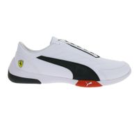PUMA X Scuderia Ferrari SF Kart Cat III Women's or Men's Sneakers with Ferrari Logo Motorsport Shoes 306219 06 White/Black