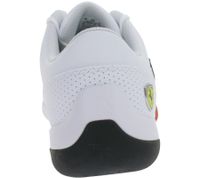 PUMA X Scuderia Ferrari SF Kart Cat III Women's or Men's Sneakers with Ferrari Logo Motorsport Shoes 306219 06 White/Black