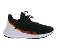 PUMA X Scuderia Ferrari SF Evo Cat II Suede LS Damen oder Herren Sneaker mit Ferrari-Logo Motorsport Leder-Schuhe 306373 01 Schwarz/Weiß/Rot