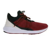 PUMA X Scuderia Ferrari SF Evo Cat II Suede LS Damen oder Herren Sneaker mit Ferrari-Logo Motorsport Leder-Schuhe 306373 02 Bordeaux/Weiß/Schwarz