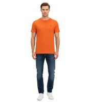 U.S. POLO ASSN. Premium Men's Basic T-Shirt, Sustainable Cotton Shirt, Everyday Shirt, 154 68261 53969 512 Orange