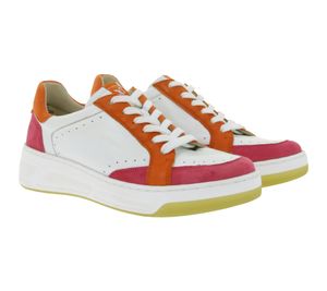 Stylish CAPRICE women's sneakers with high-quality leather - CAP Climo FB for optimal comfort 9-23714-44 197 White/Multicolor