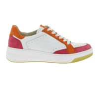 Stylish CAPRICE women's sneakers with high-quality leather - CAP Climo FB for optimal comfort 9-23714-44 197 White/Multicolor