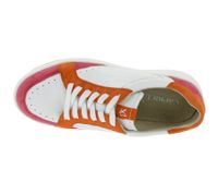 Stylish CAPRICE women's sneakers with high-quality leather - CAP Climo FB for optimal comfort 9-23714-44 197 White/Multicolor