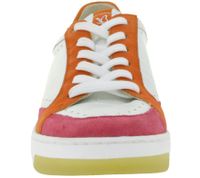Stylish CAPRICE women's sneakers with high-quality leather - CAP Climo FB for optimal comfort 9-23714-44 197 White/Multicolor