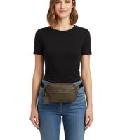 BURKLEY Minimal Mason Belt Bag Crossbody Bag Festival Bag 23cm x 6cm x 13cm 2L Fanny Pack 1000831.64.71 Green