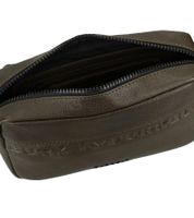 BURKLEY Minimal Mason Belt Bag Crossbody Bag Festival Bag 23cm x 6cm x 13cm 2L Fanny Pack 1000831.64.71 Green