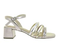 Sandales à brides Remonte pour femme, semelle coussinée, chaussures d'été argentées D1L52-90