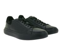 Baskets homme GEOX en cuir véritable, chaussures décontractées, baskets basses noires U455WD 00047 C9999