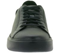 Baskets homme GEOX en cuir véritable, chaussures décontractées, baskets basses noires U455WD 00047 C9999