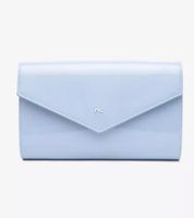 Pochette élégante NeroGiardini pour femme avec bandoulière chaîne, sac porté épaule, 22 x 13,5 x 6 cm, E543902DE 210, Bleu