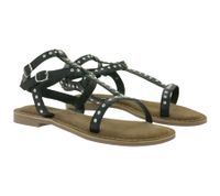 Sandalias LAZAMANI para mujer con tachuelas - Zapatos de verano LA75021 Negro