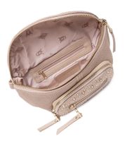 Fashionable Steve Madden Women's Crossbody Bag with Rhinestones, 25 x 16 x 9 cm, SM13000640, Beige