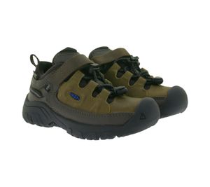 KEEN Targhee Low Kinder Wander-Schuhe wasserdichte Outdoor-Schuhe Echtleder-Schuhe 1026983 Braun