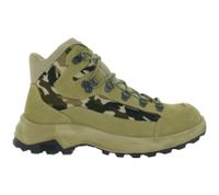 Botas de senderismo GARSPORT para hombre con suela Vibram Barwa, calzado de trekking, impermeables, para invierno, botas de exterior, piel auténtica, GDT1060021-2532, marrón/camuflaje